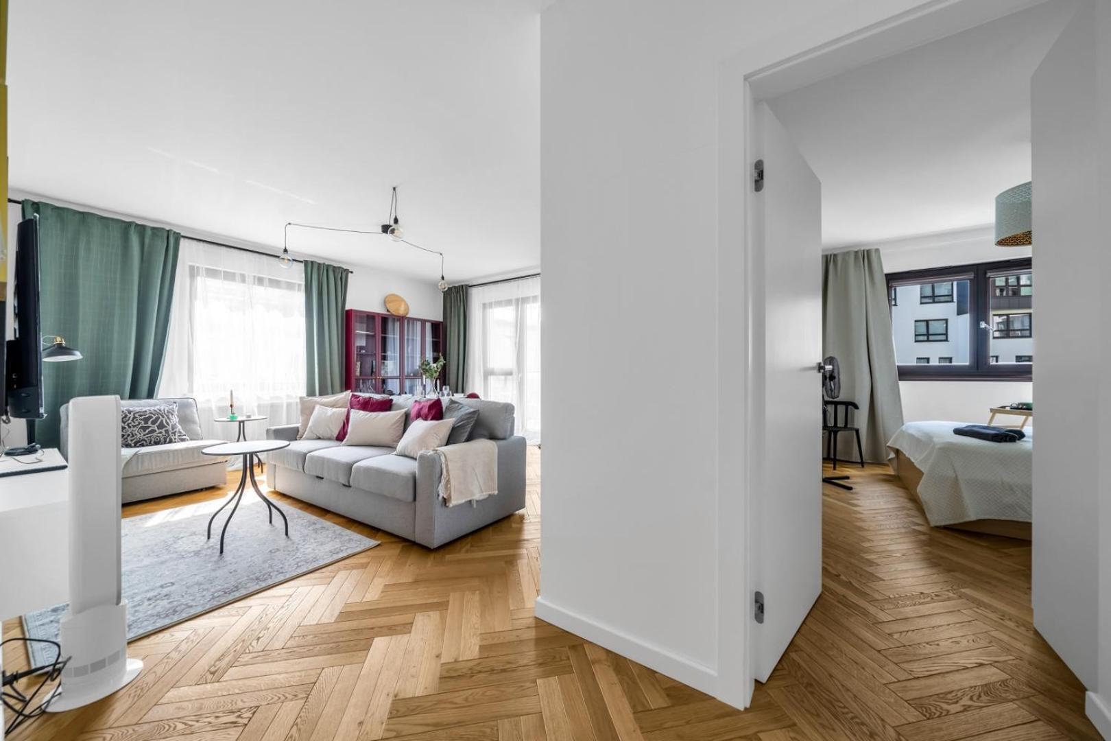 Skierniewicka Apt - Parking, Workspace, Balcony - By Rentujemy Varsovie Extérieur photo